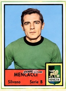 Sticker Silvano Mencacci - Tutti i Calciatori 1964-65
 n. 621 - MIRA