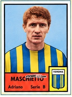 Cromo Adriano Maschietto - Tutti i Calciatori 1964-65
 n. 630 - MIRA