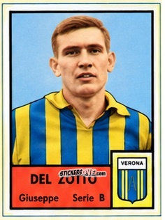Cromo Giuseppe Del Zotto - Tutti i Calciatori 1964-65
 n. 633 - MIRA