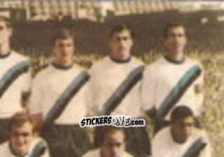 Sticker Squadra Internazionale F.C. 2 - Calcio Italia 1965-66
 n. 2 - Baggioli