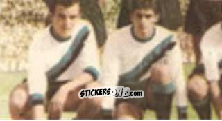 Sticker Squadra Internazionale F.C. 3 - Calcio Italia 1965-66
 n. 3 - Baggioli