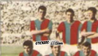 Cromo Squadra Bologna F.C. 1 - Calcio Italia 1965-66
 n. 5 - Baggioli