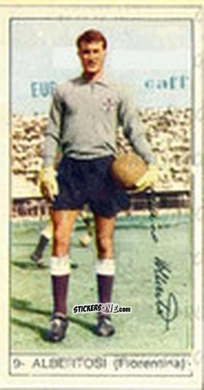 Figurina Albertosi - Calcio Italia 1965-66 n. 9 - Baggioli