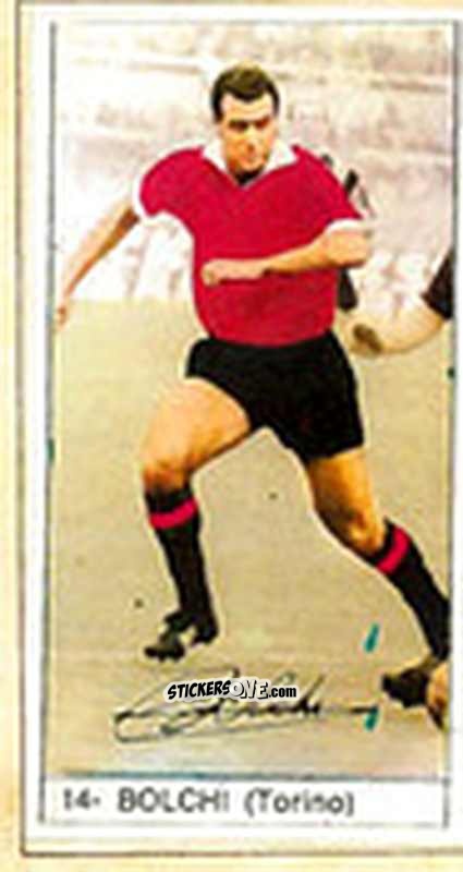 Sticker Bolchi - Calcio Italia 1965-66
 n. 14 - Baggioli