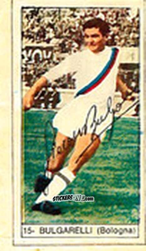Sticker Bulgarelli - Calcio Italia 1965-66
 n. 15 - Baggioli