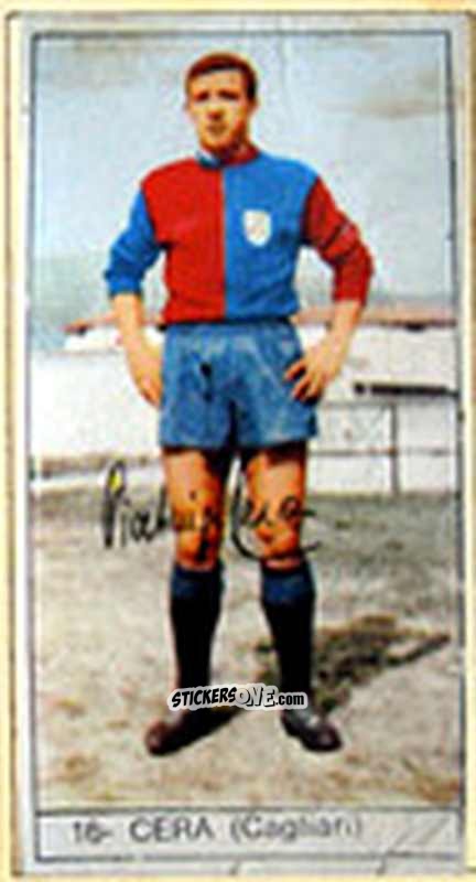 Sticker Cera - Calcio Italia 1965-66
 n. 16 - Baggioli