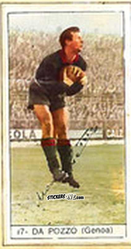 Figurina Da Pozzo - Calcio Italia 1965-66 n. 17 - Baggioli