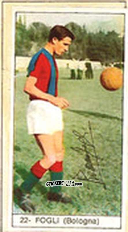 Sticker Fogli - Calcio Italia 1965-66
 n. 22 - Baggioli