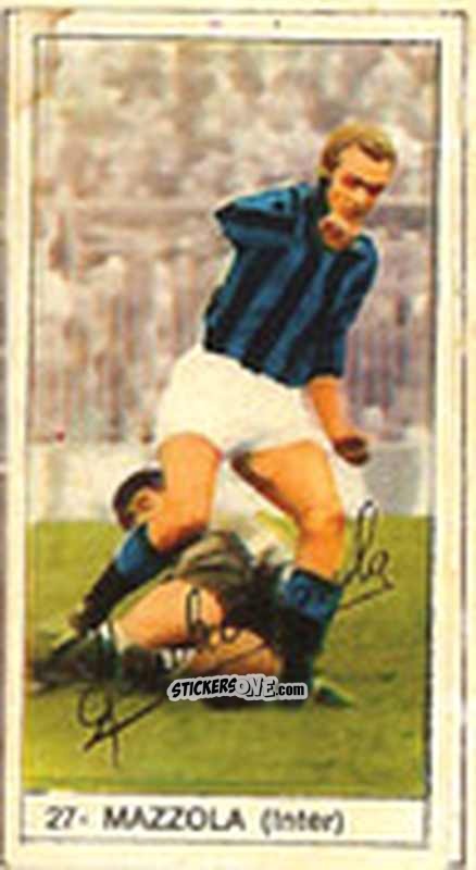 Sticker Mazzola - Calcio Italia 1965-66
 n. 27 - Baggioli