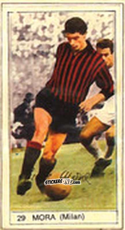 Sticker Mora - Calcio Italia 1965-66
 n. 29 - Baggioli