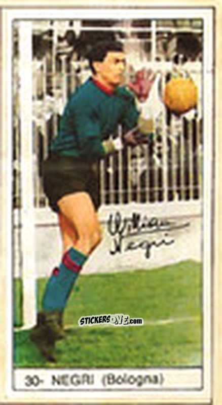Sticker Negri - Calcio Italia 1965-66
 n. 30 - Baggioli