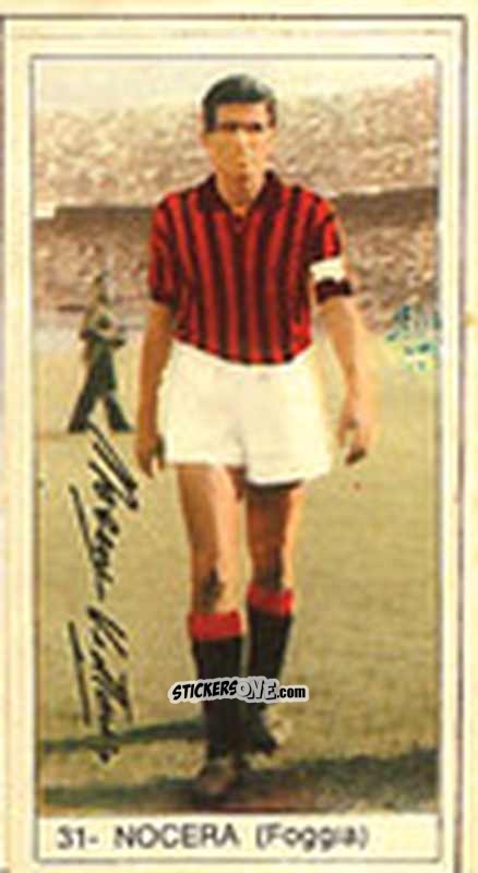 Figurina Nocera - Calcio Italia 1965-66
 n. 31 - Baggioli