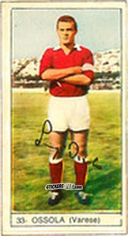 Sticker Ossola - Calcio Italia 1965-66 n. 33 - Baggioli