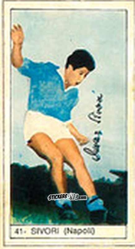 Sticker Sivori - Calcio Italia 1965-66
 n. 41 - Baggioli