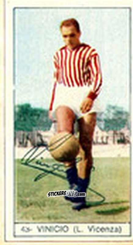 Sticker Vinicio - Calcio Italia 1965-66 n. 43 - Baggioli