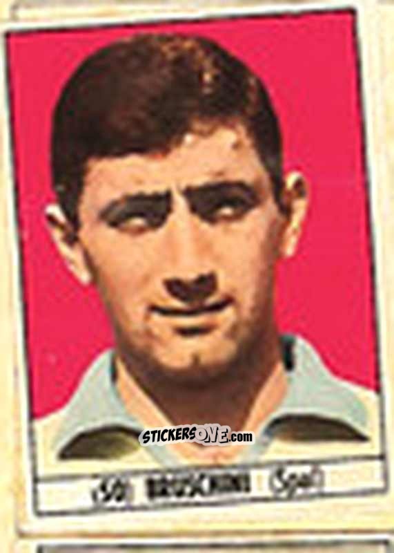 Figurina Bruschini - Calcio Italia 1965-66 n. 50 - Baggioli