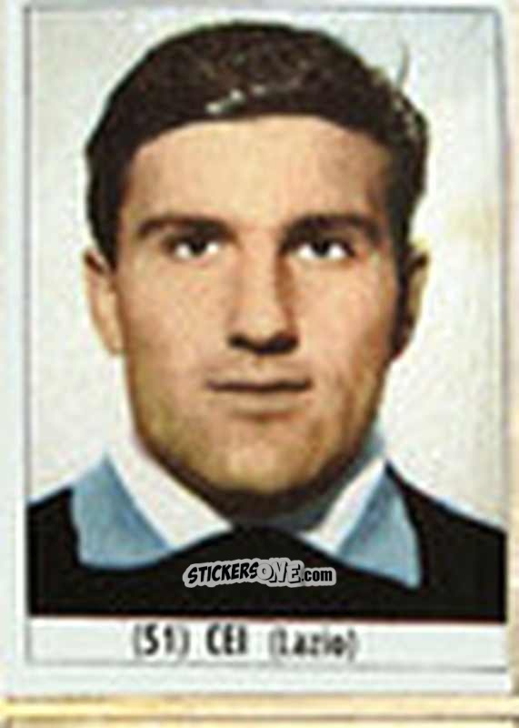 Sticker Cei - Calcio Italia 1965-66
 n. 51 - Baggioli