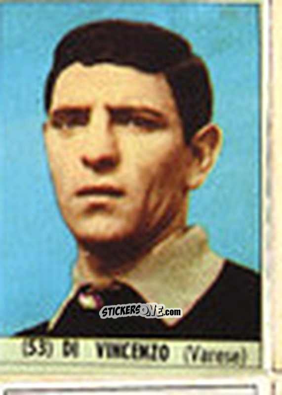 Sticker Di Vincenzo - Calcio Italia 1965-66 n. 53 - Baggioli