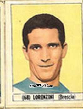 Figurina Lorenzini - Calcio Italia 1965-66 n. 68 - Baggioli