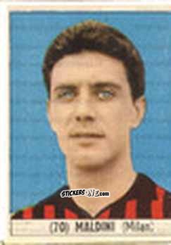 Sticker Maldini - Calcio Italia 1965-66
 n. 70 - Baggioli
