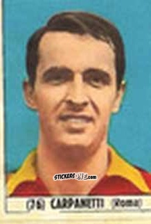 Sticker Carpanetti - Calcio Italia 1965-66
 n. 76 - Baggioli