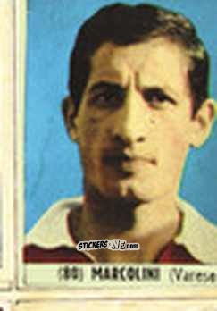 Sticker Marcolini - Calcio Italia 1965-66 n. 80 - Baggioli