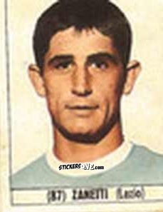 Sticker Zanetti - Calcio Italia 1965-66
 n. 87 - Baggioli