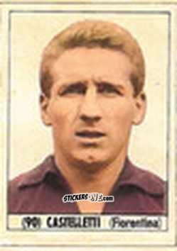 Sticker Castelletti - Calcio Italia 1965-66 n. 90 - Baggioli