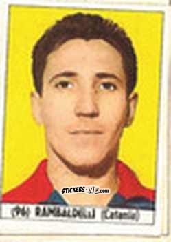 Sticker Rambaldelli - Calcio Italia 1965-66 n. 96 - Baggioli