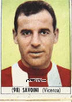 Sticker Savoini - Calcio Italia 1965-66 n. 98 - Baggioli
