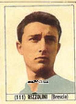 Figurina Rizzolini - Calcio Italia 1965-66 n. 111 - Baggioli