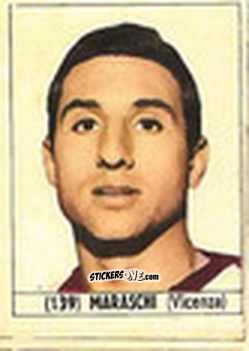 Sticker Maraschi - Calcio Italia 1965-66 n. 139 - Baggioli
