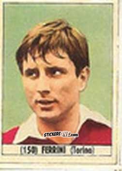 Sticker Ferrini - Calcio Italia 1965-66 n. 150 - Baggioli