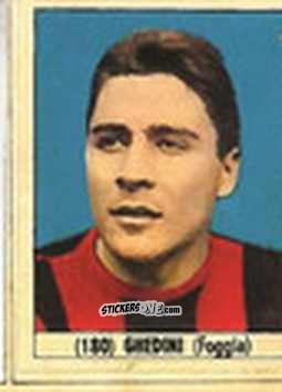 Figurina Ghedini - Calcio Italia 1965-66 n. 180 - Baggioli