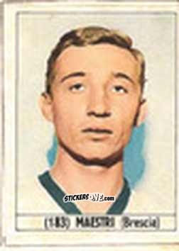 Figurina Maestri - Calcio Italia 1965-66
 n. 183 - Baggioli