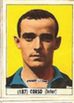 Sticker Corso - Calcio Italia 1965-66
 n. 187 - Baggioli