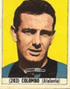 Figurina Colombo - Calcio Italia 1965-66 n. 203 - Baggioli
