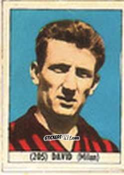 Sticker David - Calcio Italia 1965-66
 n. 205 - Baggioli