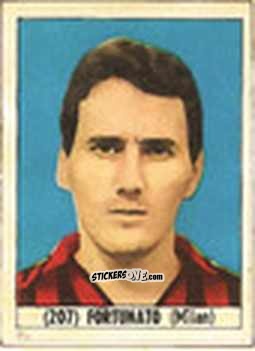 Sticker Fortunato - Calcio Italia 1965-66
 n. 207 - Baggioli