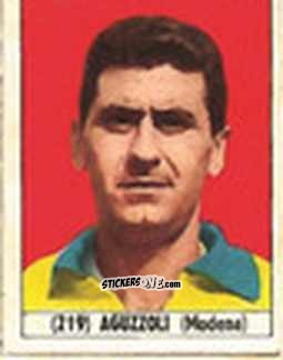 Figurina Aguzzoli - Calcio Italia 1965-66 n. 219 - Baggioli