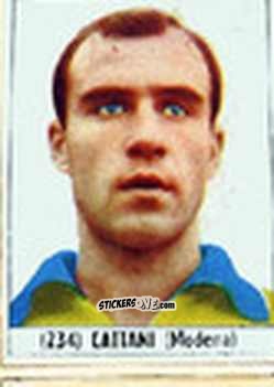 Figurina Cattani - Calcio Italia 1965-66 n. 234 - Baggioli