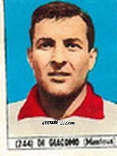 Sticker Di Giacomo - Calcio Italia 1965-66 n. 244 - Baggioli