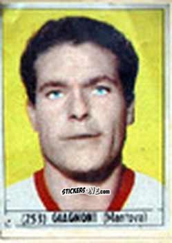 Sticker Giagnoni - Calcio Italia 1965-66 n. 253 - Baggioli
