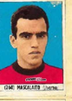 Sticker Mascalaito - Calcio Italia 1965-66 n. 260 - Baggioli