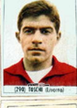 Sticker Toschi - Calcio Italia 1965-66 n. 290 - Baggioli