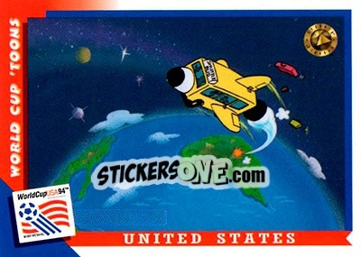Sticker United States - FIFA World Cup USA 1994. Looney Tunes n. 70 - Upper Deck