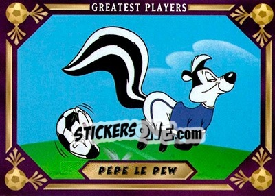 Sticker Platini - FIFA World Cup USA 1994. Looney Tunes n. 86 - Upper Deck