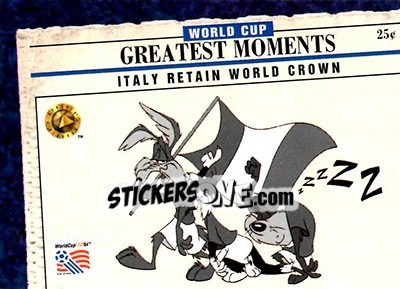 Cromo WC 1938 - FIFA World Cup USA 1994. Looney Tunes - Upper Deck
