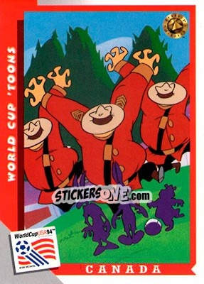 Cromo Canada - FIFA World Cup USA 1994. Looney Tunes - Upper Deck