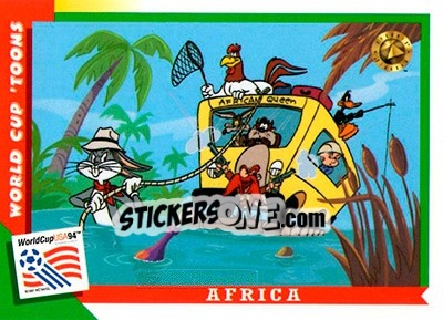 Cromo Africa - FIFA World Cup USA 1994. Looney Tunes n. 32 - Upper Deck